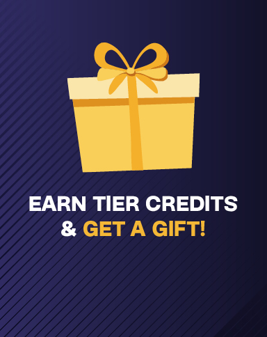 Earn Tier Credits & Get a Gift!
