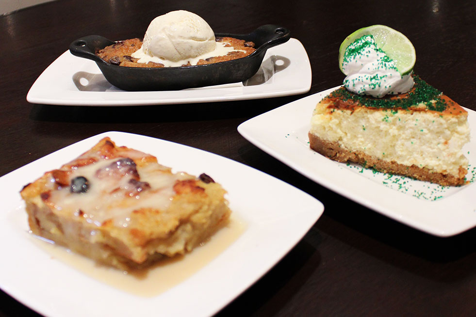 Dessert Trio at The Spotted Horse