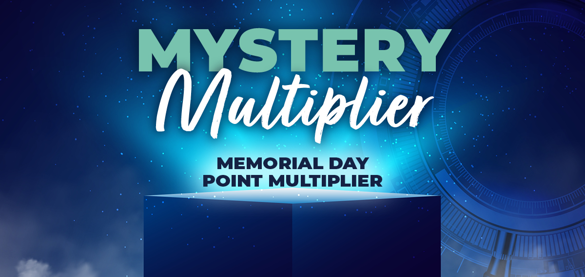 Mystery Multiplier Memorial Day