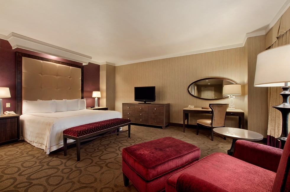 Premium Suite Bedroom at Sam's Town Shreveport