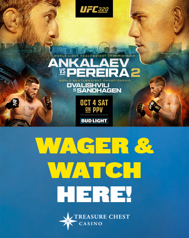 UFC 320 at Treasure Chest Casino