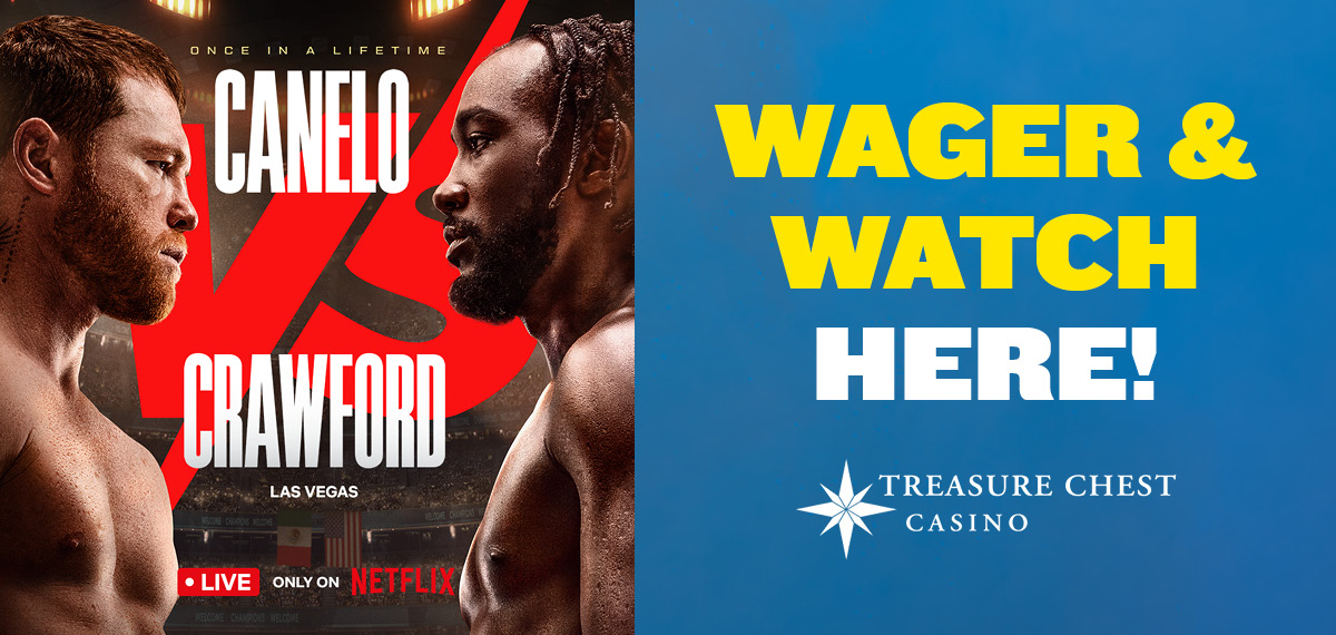 Crawford vs Canelo. Wager & Watch Here!