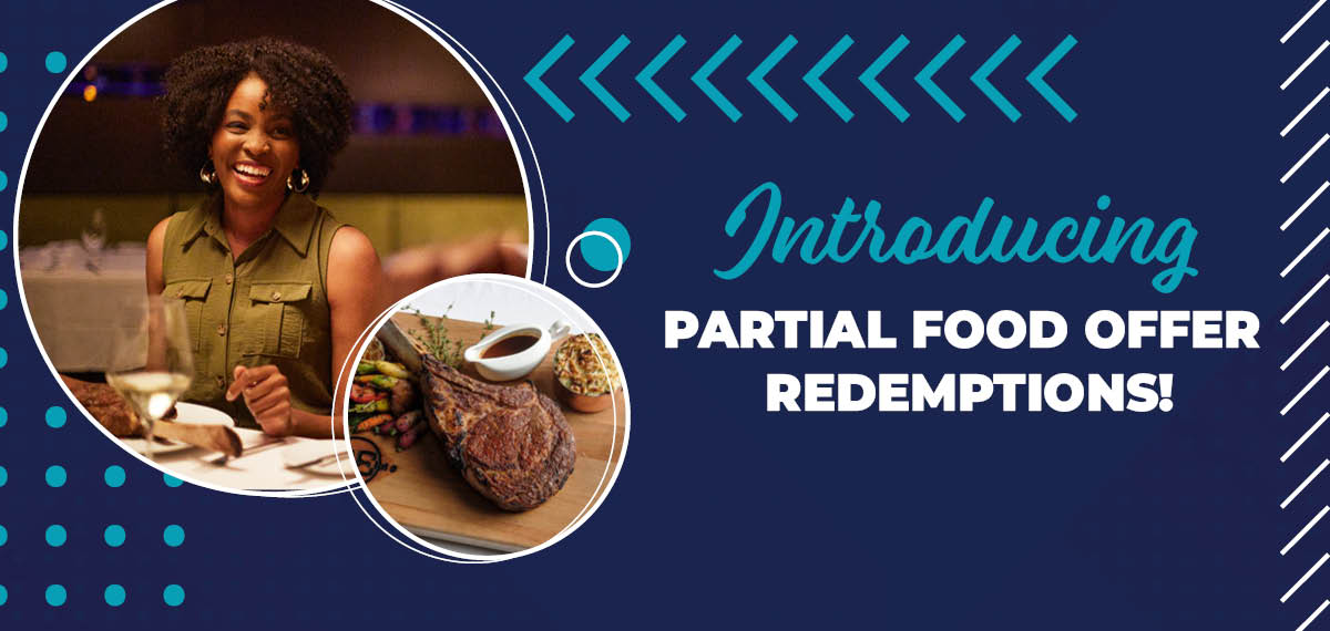 Partial Food Offer Redemptions