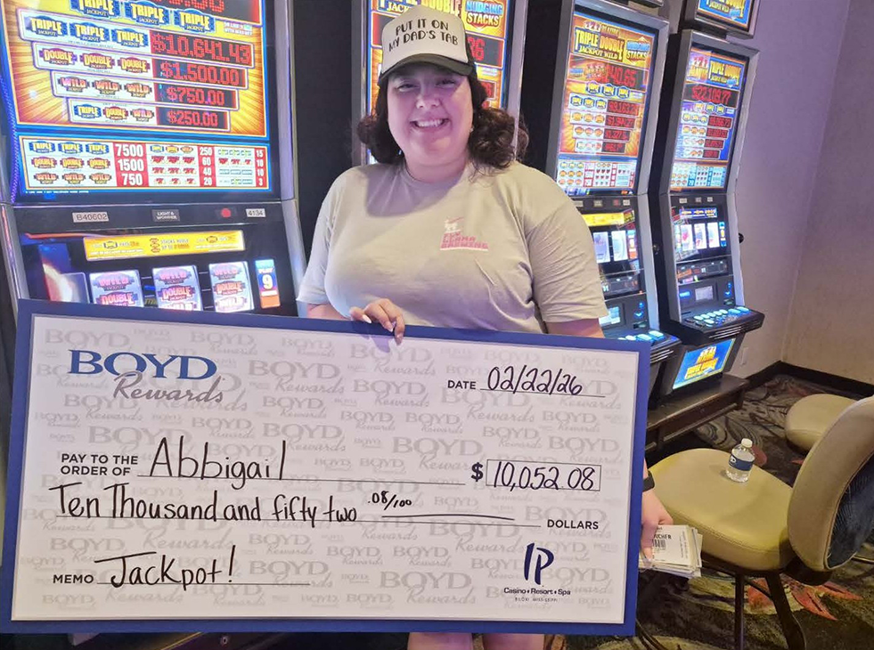 Jackpot Winner Abbigail N. $10,052