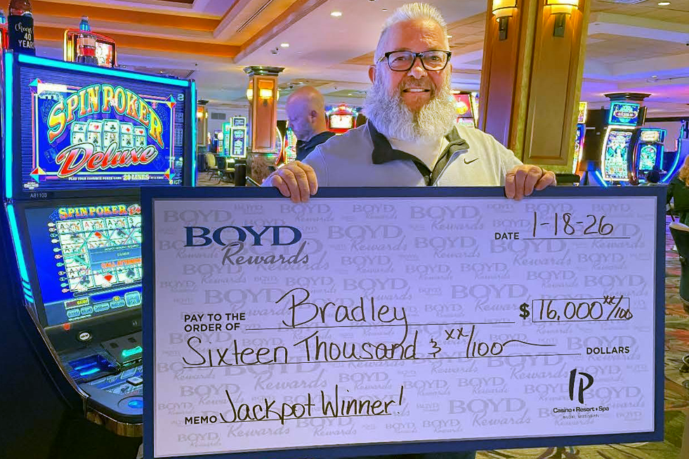 Jackpot Winner Bradley E. $16,000