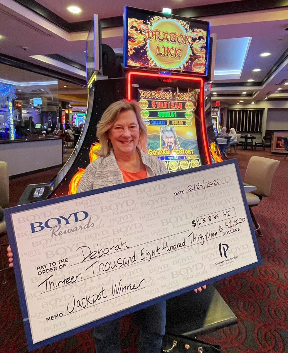 Jackpot Winner Deborah D. $13,839