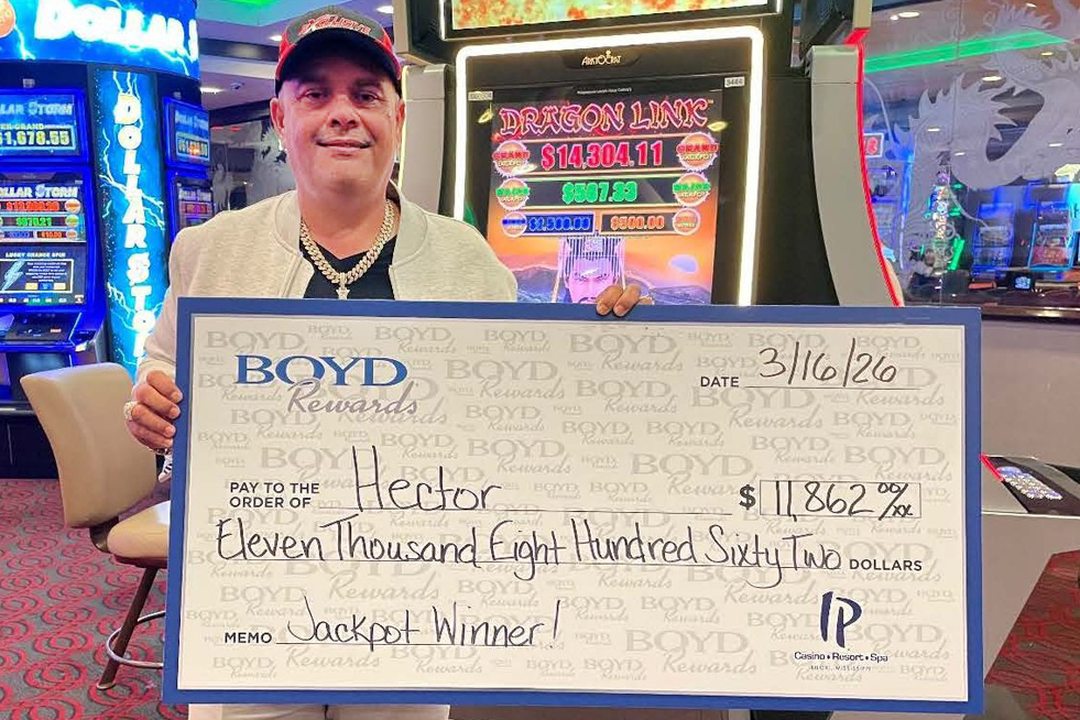 Jackpot Winner Hector O. $11,862