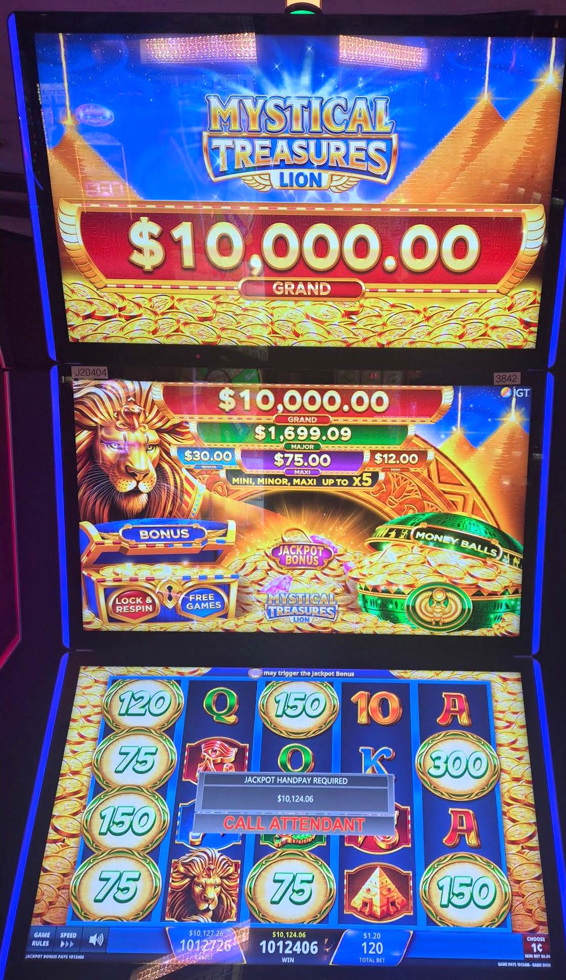 Lucky Winner $10,124