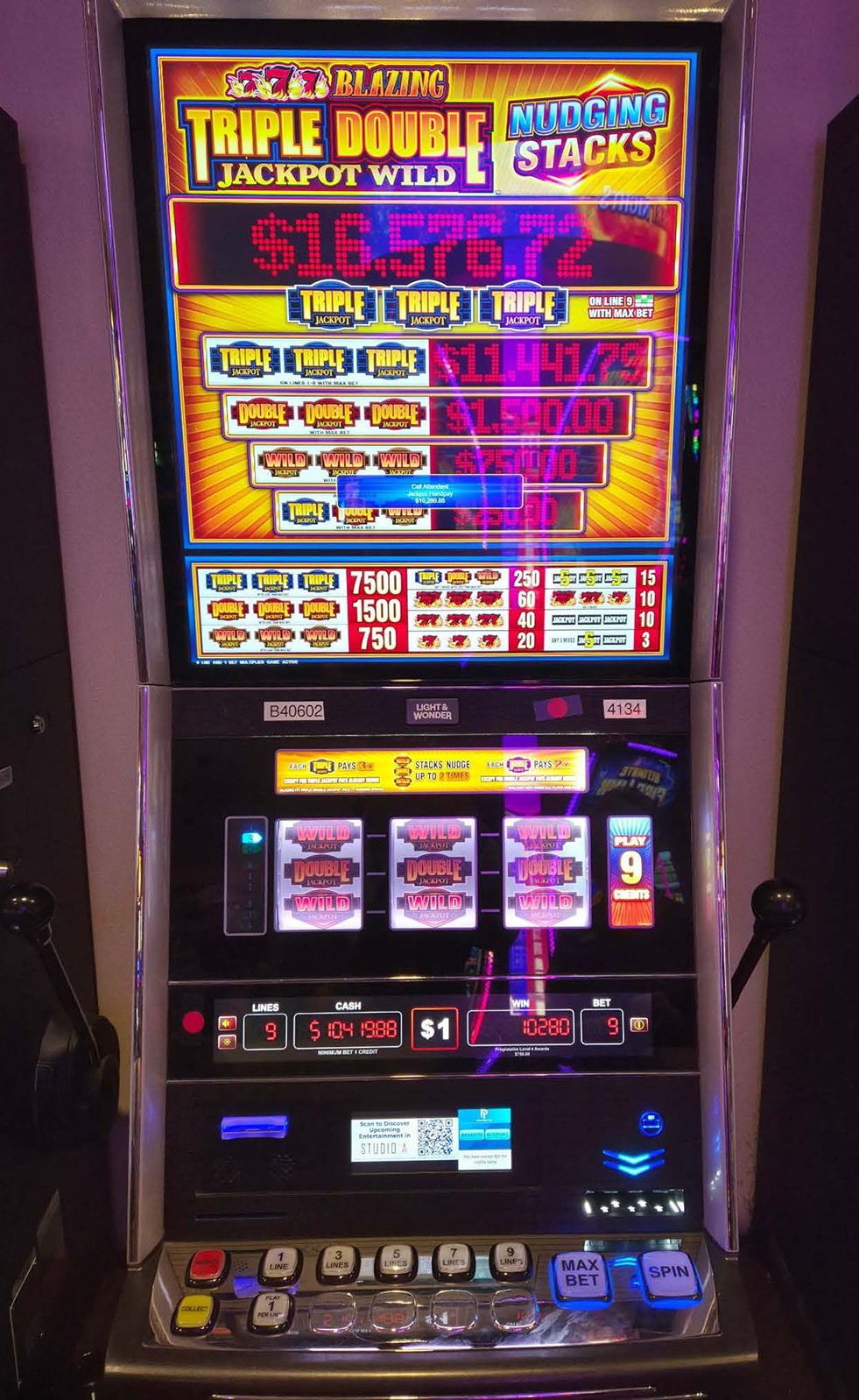 Lucky Winner $10,280