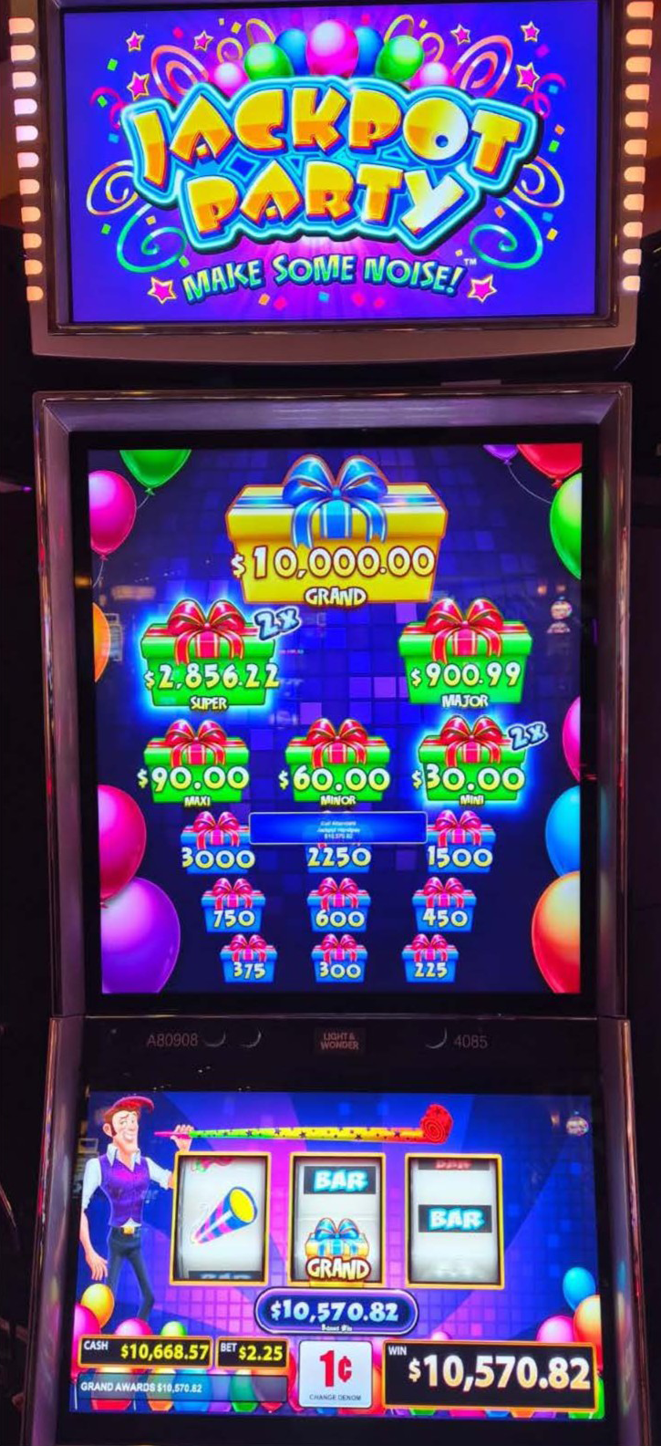Lucky Winner $10,570