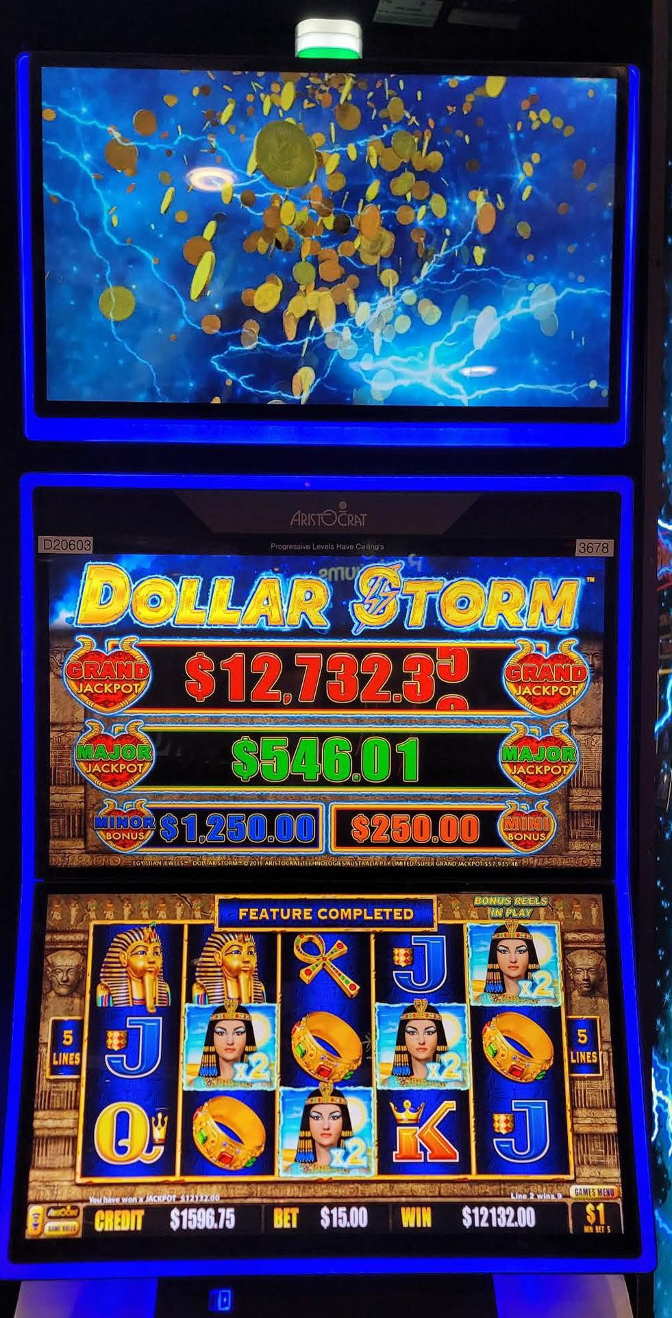 Lucky Winner $12,132