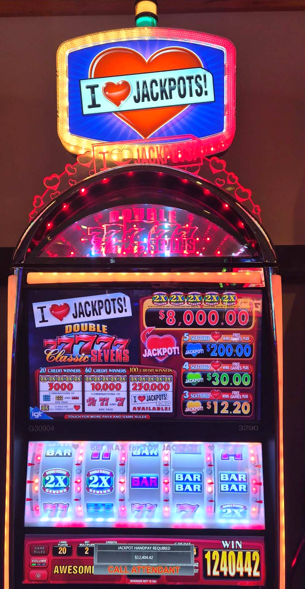 Lucky Winner $12,404