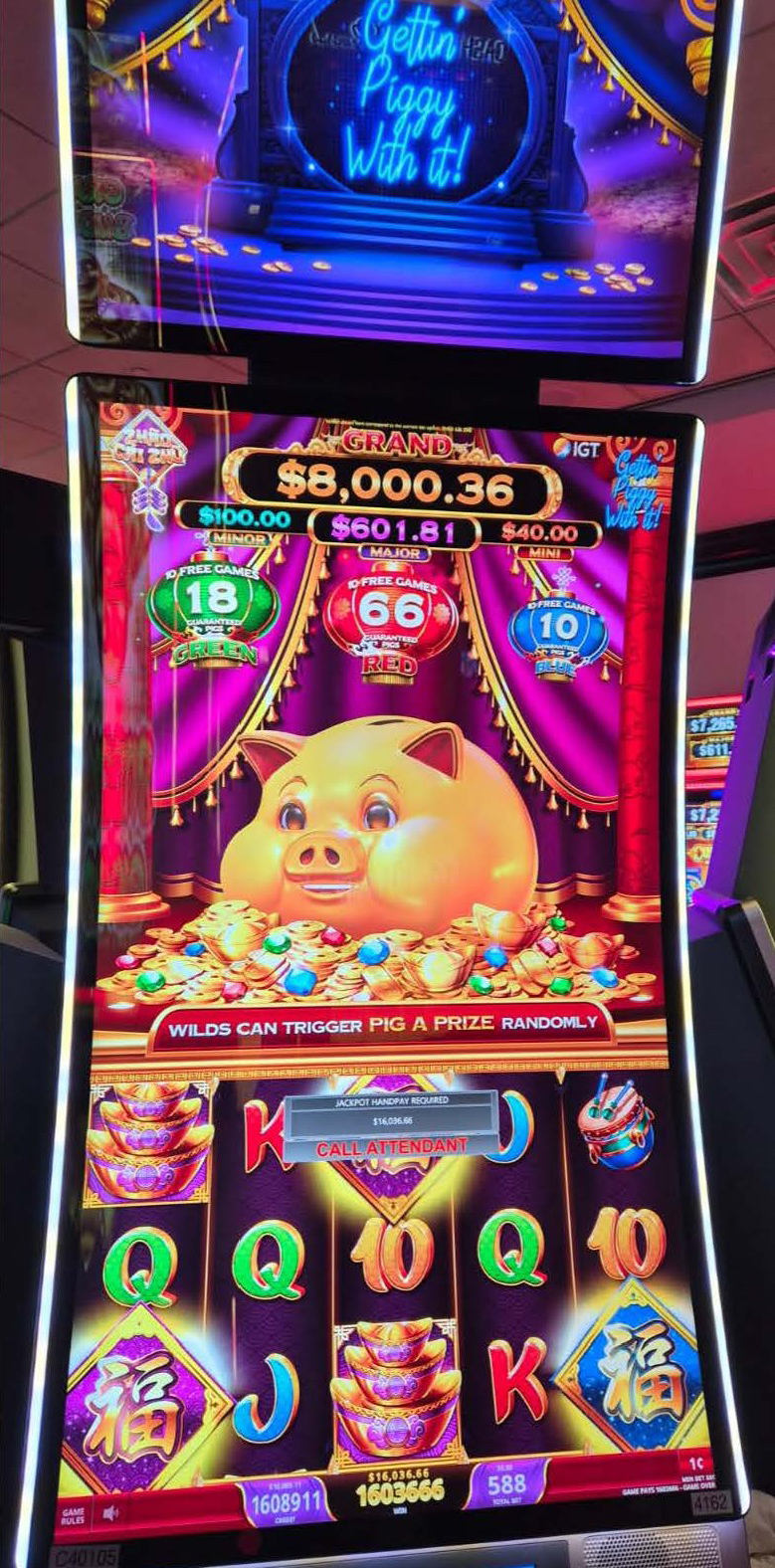 Lucky Winner $16,036