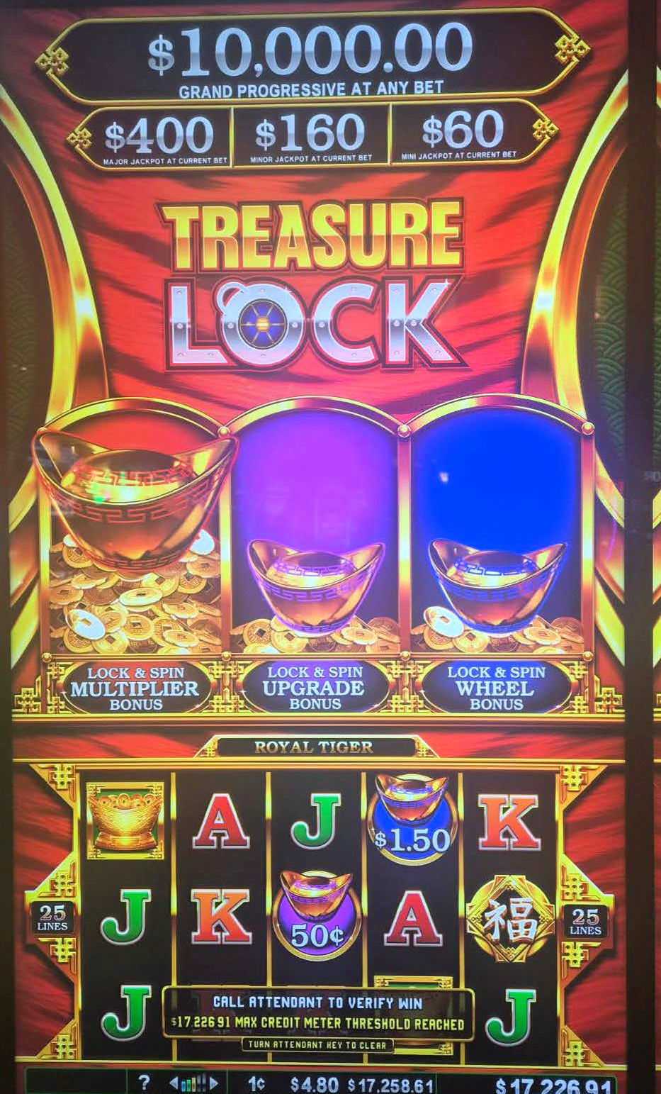 Lucky Winner $17,226