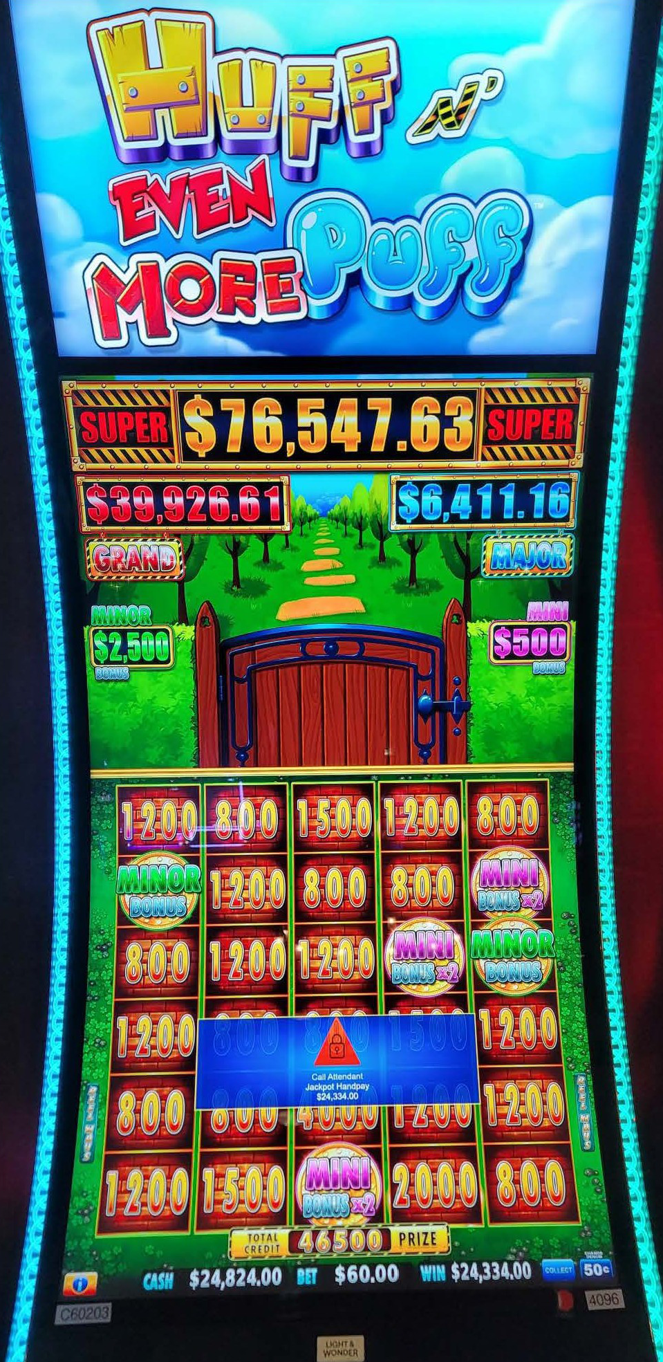 Lucky Winner $24,334