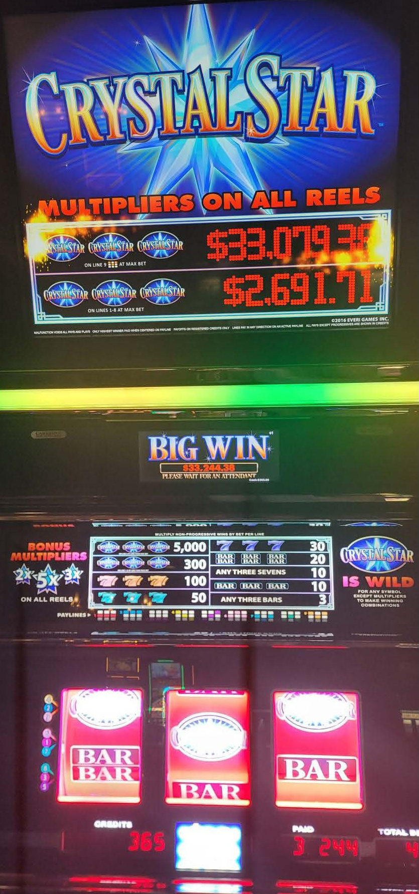 Lucky Winner $33,244