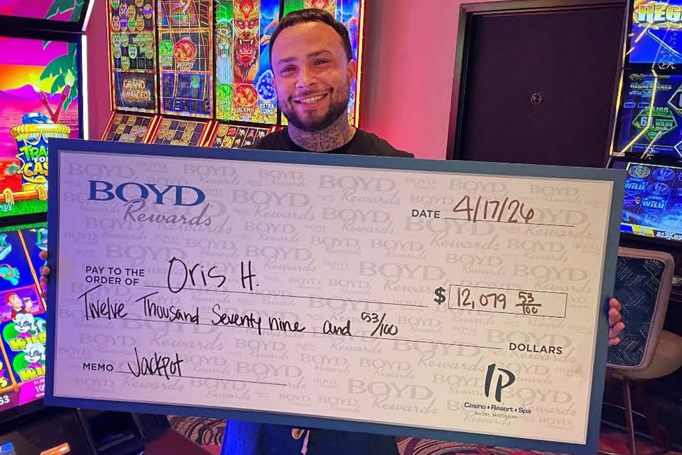 Jackpot Winner Oris H. $12,079
