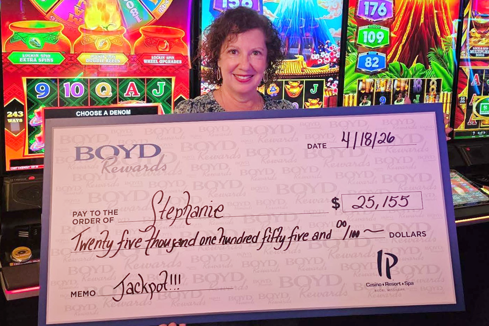 Jackpot Winner Stephanie L. $25,155