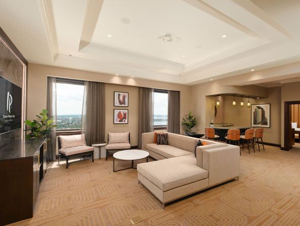 Penthouse Suite Living Room