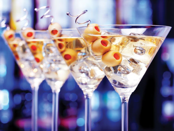 Image of Martini cocktails