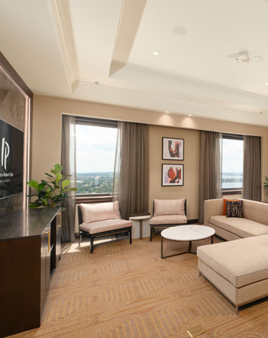 Penthouse Suite Living Room