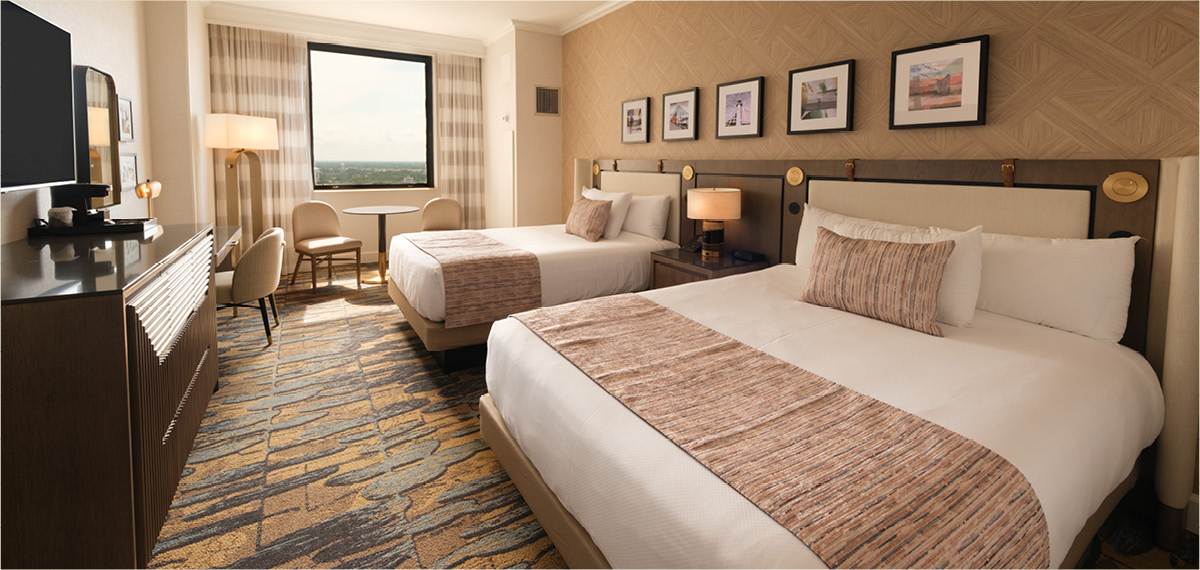 ip hotel room bed view