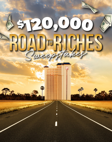 $120,000 Road to Riches Sweepstakes