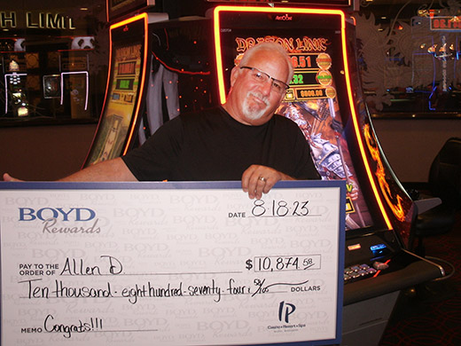 Winner Allen D. - $10,874
