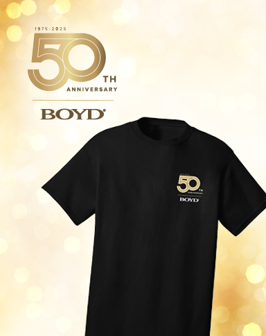 Boyd 50th Anniversary T-Shirt
