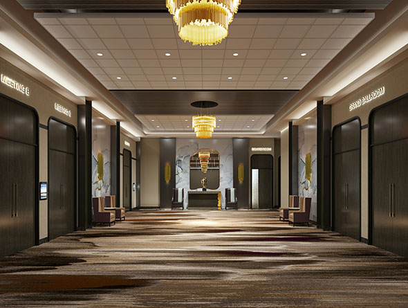 brilliance level ballrooms and meeting spaces