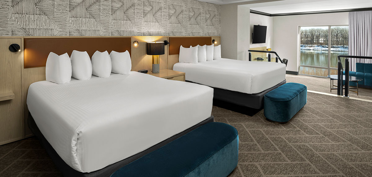 premium suite two queens