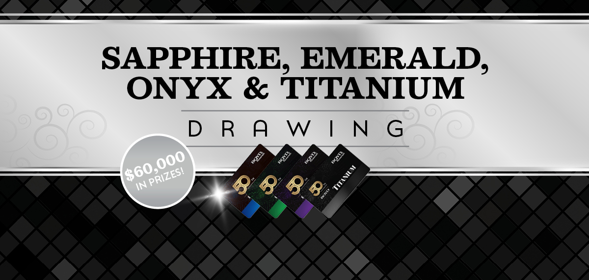 Sapphire, Emerald, Onyx & Titanium Drawing