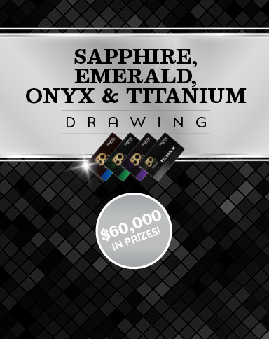 Sapphire, Emerald, Onyx & Titanium Drawing