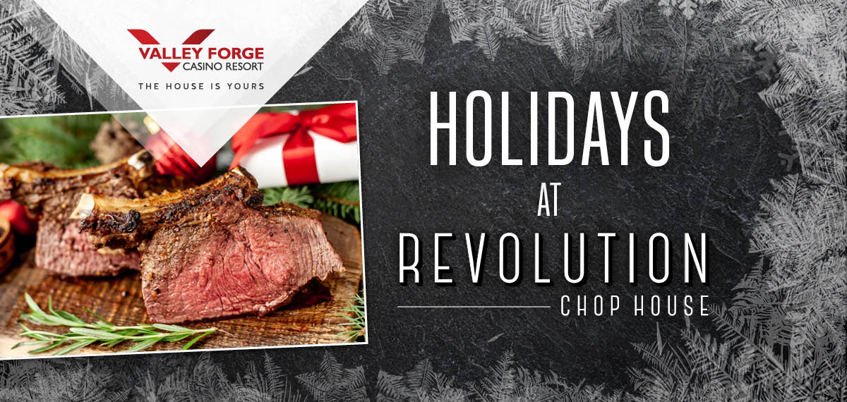 Holidays at Revolution Chop House