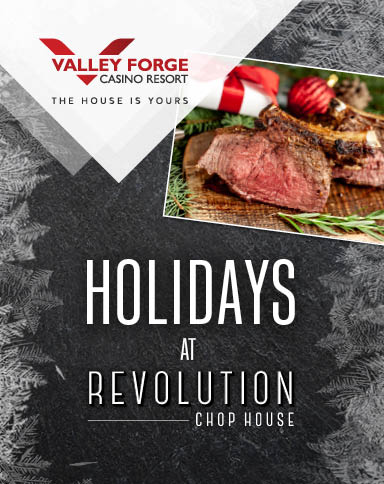 Holidays at Revolution Chop House