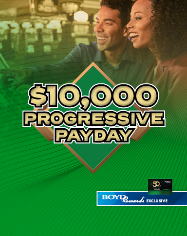 $10,000 Progressive Payday
