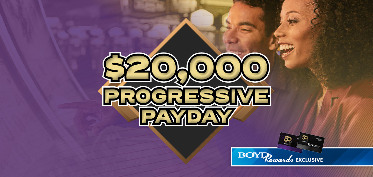 $20,000 Progressive Payday