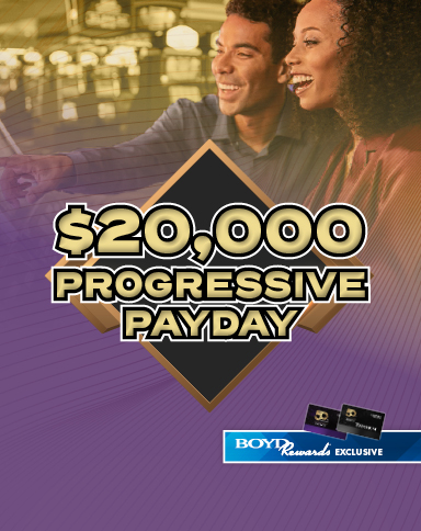 $20,000 Progressive Payday