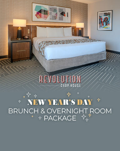 New Years Day Brunch & Overnight Room Package