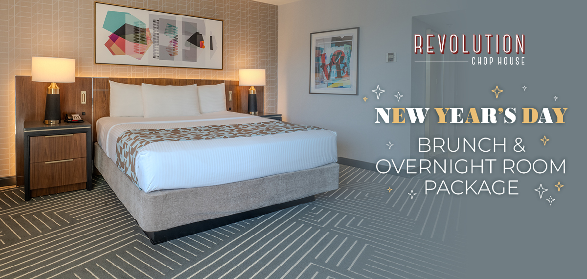 New Years Day Brunch & Overnight Room Package