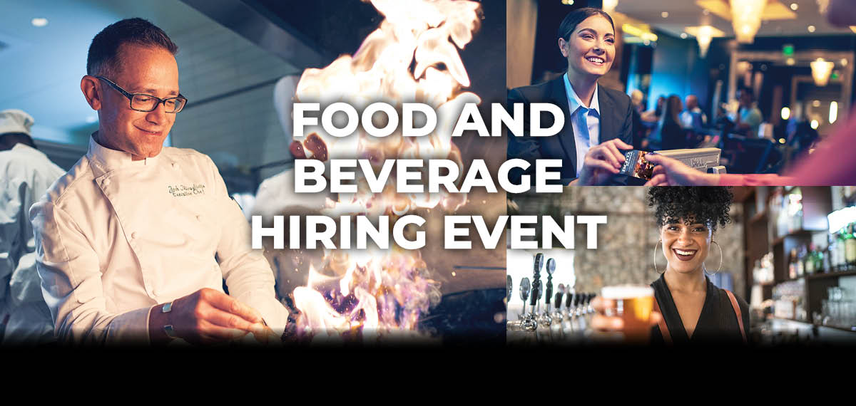 Food and Beverage Hiring Event