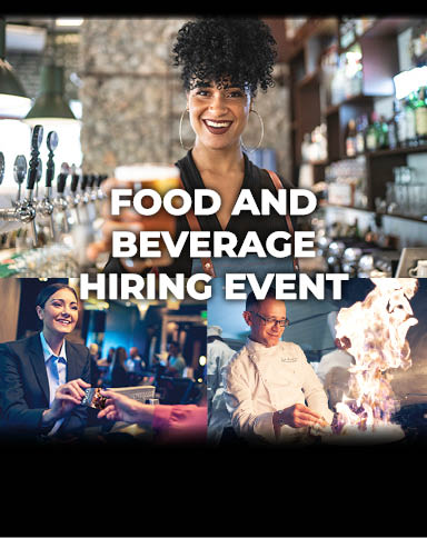 Food and Beverage Hiring Event