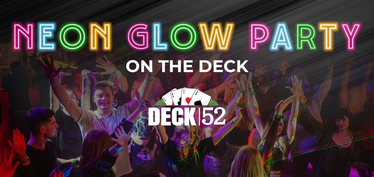 Neon Glow Party on the Deck
