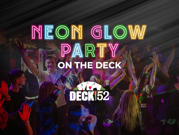 Neon Glow Party on the Deck