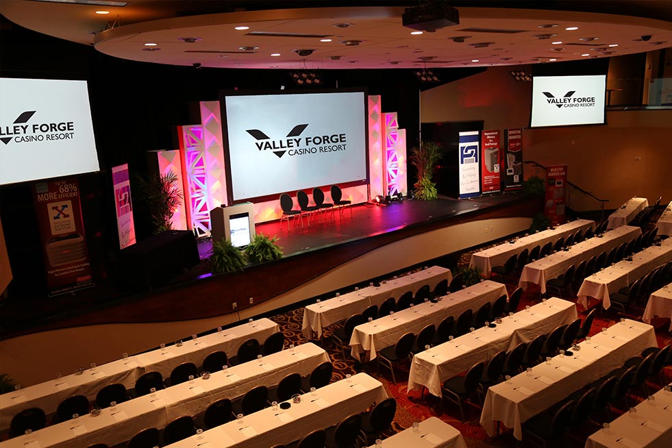 The Venue Stage View at Valley Forge Casino Resort