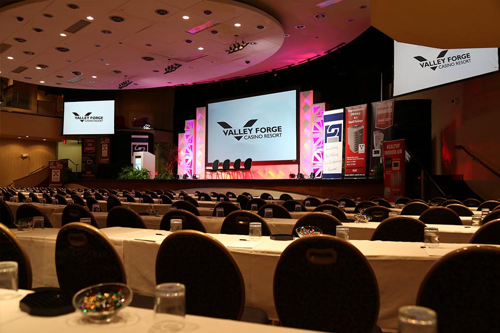 The Venue Stage View at Valley Forge Casino Resort