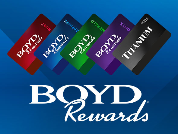 Boyd Rewards Cards and Logo Image