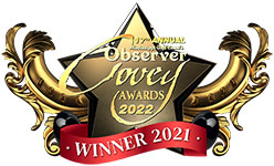 2021 Covey Winner Award Logo
