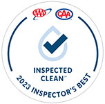 2023 Best Inspected Clean Award Logo