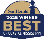 2025 Best of Coastal Mississippi Gold Award Logo